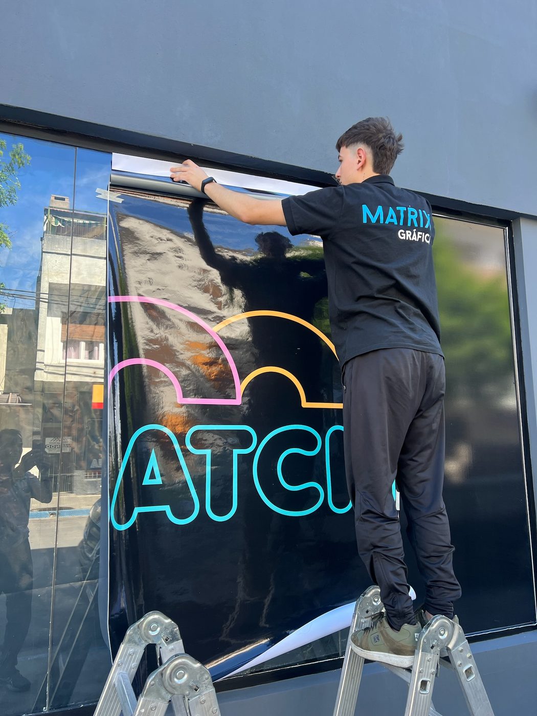 Colocación de gráfica por Matrix